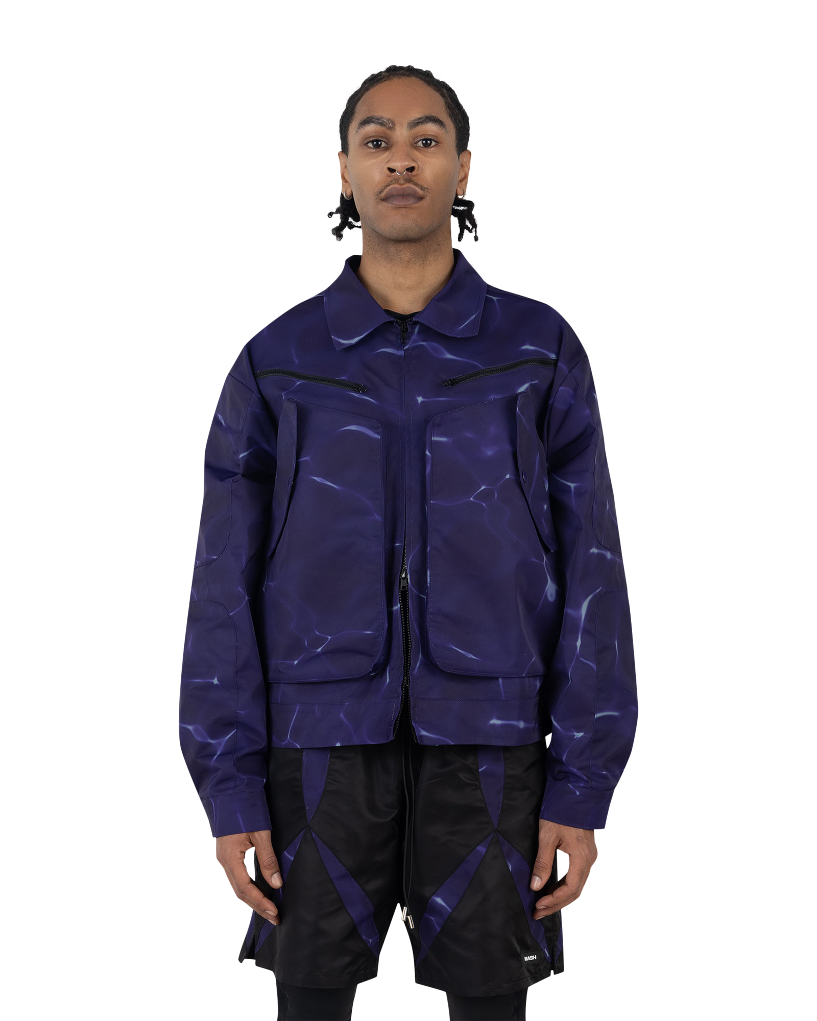OPTICAL STAR PARAHナイロンジャケット　vallad keiju QUAD JACKET – NASH