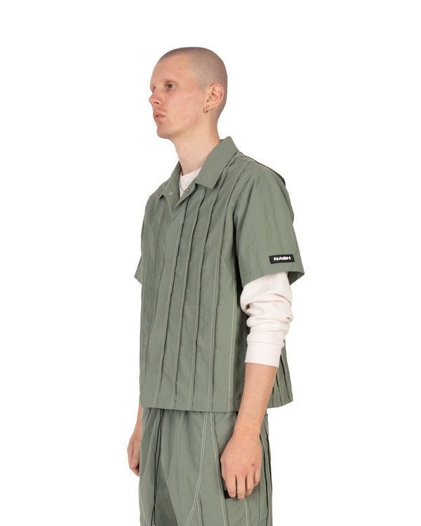 PLEATED SHIRT