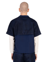 MESH LAYERED SHIRT