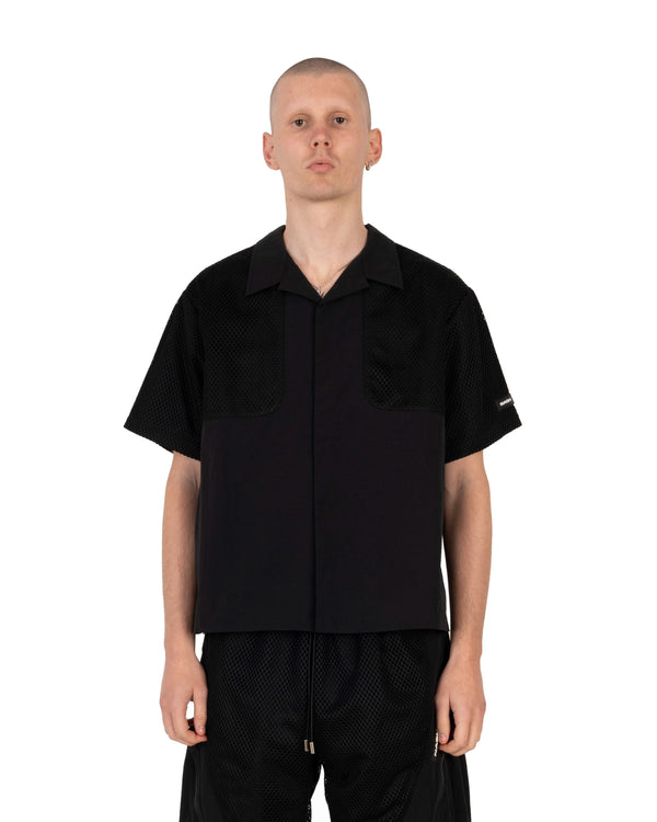 MESH LAYERED SHIRT