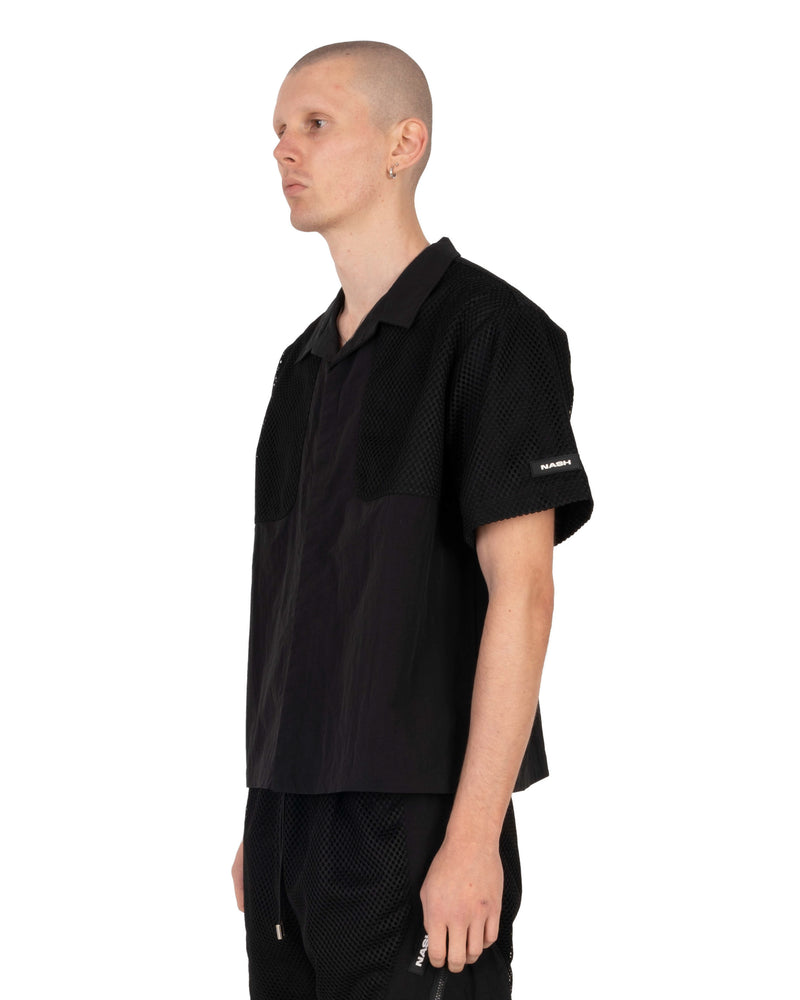 MESH LAYERED SHIRT