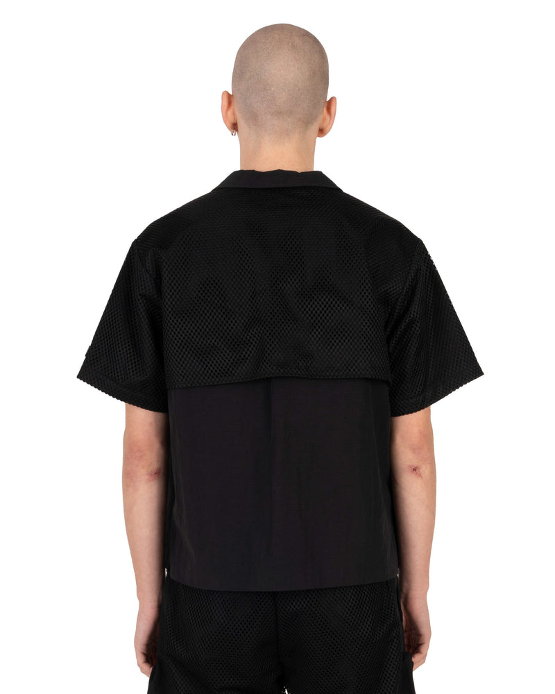 MESH LAYERED SHIRT