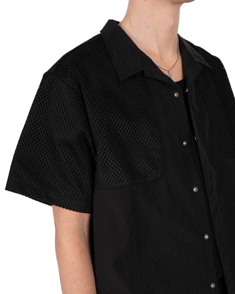 MESH LAYERED SHIRT