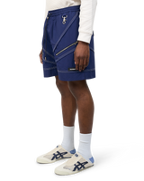 ANGLED PINTUCK SHORT