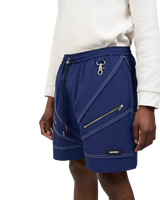 ANGLED PINTUCK SHORT