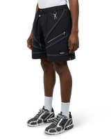 ANGLED PINTUCK SHORT
