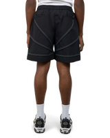 ANGLED PINTUCK SHORT