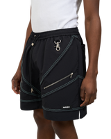 ANGLED PINTUCK SHORT