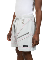 ANGLED PINTUCK SHORT